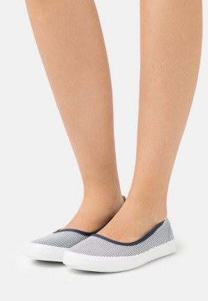 Balerinky Anna Field Ballet Pumps Damske Tmavo Modre | 461-CBHATV