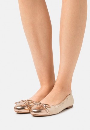 Balerinky Anna Field Ballet Pumps Damske Béžové | 694-OPJRNT