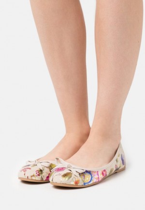Balerinky Anna Field Ballet Pumps Damske Béžové | 649-BMCZYH