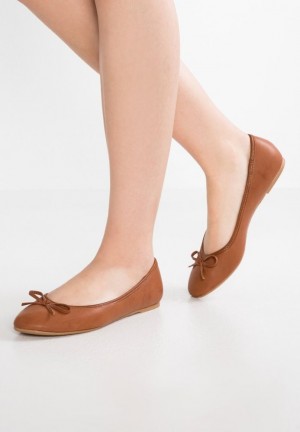 Balerinky Anna Field Ballet Pumps Damske Hnede | 584-RDQVOF