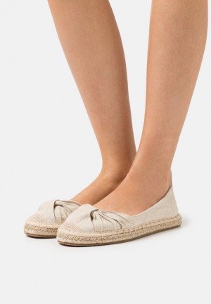 Balerinky Anna Field Espadrilles Damske Béžové | 419-DBQFVU