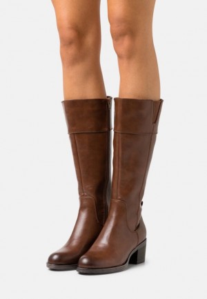 Cizmy Anna Field Boots Damske Hnede | 264-YVONRT