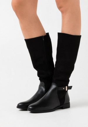 Cizmy Anna Field Boots Damske Čierne | 684-EQCUVK