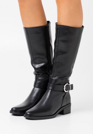 Cizmy Anna Field Boots Damske Čierne | 841-JEVCNR