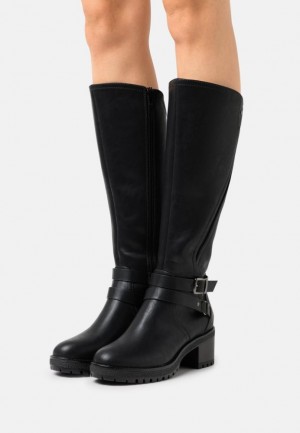 Cizmy Anna Field Boots Damske Čierne | 936-OYZFMI