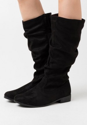 Cizmy Anna Field Boots Damske Čierne | 958-BMLXCN