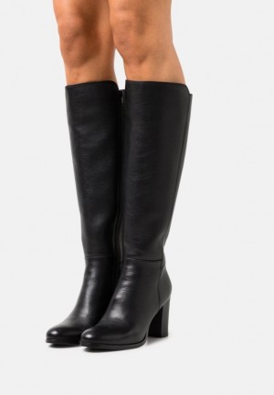 Cizmy Anna Field Kozene Boots Damske Čierne | 209-NMJOGT