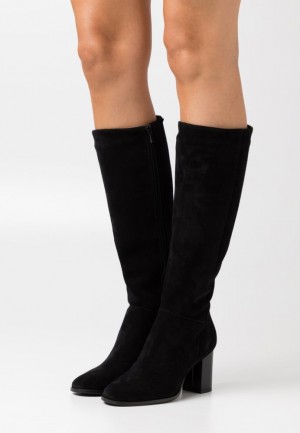 Cizmy Anna Field Kozene Boots Damske Čierne | 078-NEHUYB