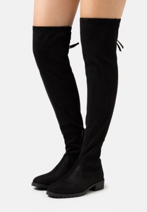 Cizmy Anna Field Over The Knee Boots Damske Čierne | 014-RBJOUA