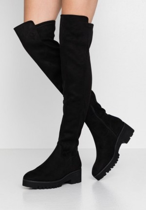 Cizmy Anna Field Over The Knee Boots Damske Čierne | 971-NMRYDC