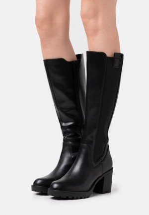 Cizmy Anna Field Platforme Boots Damske Čierne | 208-RJZQTI