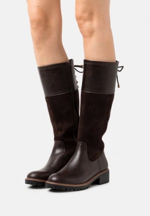 Cizmy Anna Field Pohodlie Boots Damske Tmavo Hnede | 604-EBIVJY