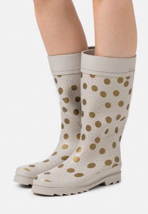 Cizmy Anna Field Wellies Damske Béžové | 107-NVMAJH