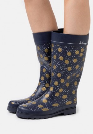 Cizmy Anna Field Wellies Damske Tmavo Modre | 720-KXPYML