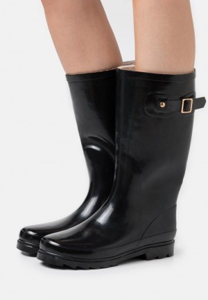Cizmy Anna Field Wellies Damske Čierne | 387-NMXBOL