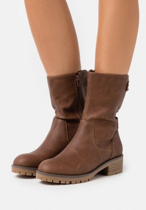 Cizmy Anna Field Zimná Boot Boots Damske Hnede | 840-ZGMQIO