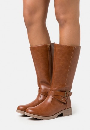 Cizmy Anna Field Zimná Boots Boots Damske Hnede | 186-PIKQUM