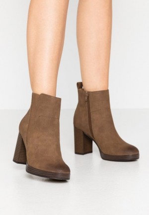 Clenkove Topanky Anna Field Ankle Boots Damske Hnede | 531-ANJYCH