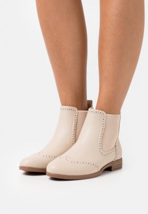 Clenkove Topanky Anna Field Ankle Boots Damske Béžové | 248-GJDWHS