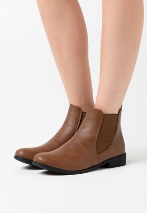 Clenkove Topanky Anna Field Ankle Boots Damske Hnede | 879-DFUZBM