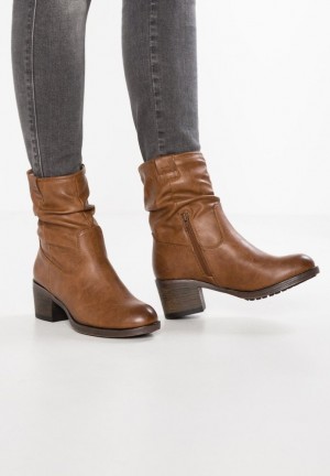 Clenkove Topanky Anna Field Klasické Ankle Boots Damske Hnede | 570-ZSFECH