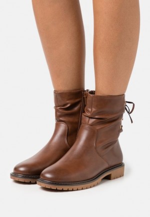 Clenkove Topanky Anna Field Klasické Ankle Boots Damske Hnede | 859-JNFGPV