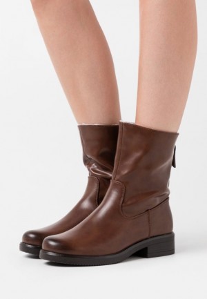 Clenkove Topanky Anna Field Klasické Ankle Boots Damske Tmavo Hnede | 985-QIRVFD