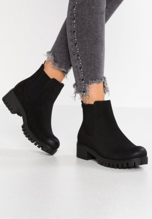 Clenkove Topanky Anna Field Platforme Ankle Boots Damske Čierne | 247-AISGJP