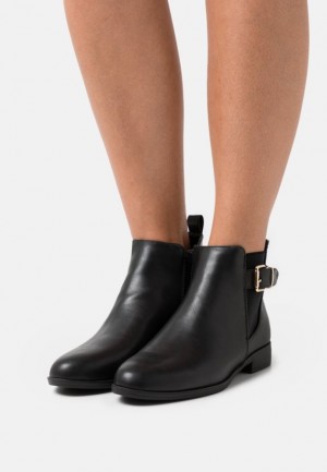 Clenkove Topanky Anna Field Pohodlie Ankle Boots Damske Čierne | 490-OYMLZW