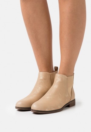 Clenkove Topanky Anna Field Pohodlie Ankle Boots Damske Zlate | 347-AIPVYW