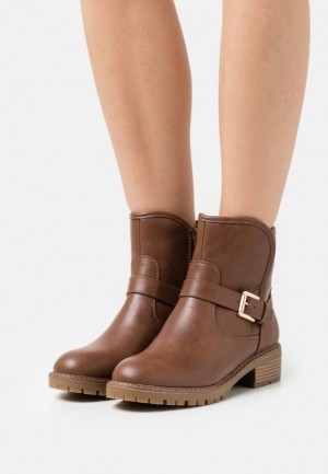 Clenkove Topanky Anna Field Pohodlie Klasické Ankle Boots Damske Hnede | 489-XBGTON