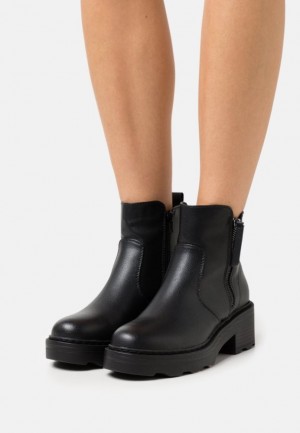 Clenkove Topanky Anna Field Pohodlie Platforme Ankle Boots Damske Čierne | 396-HRBQYV