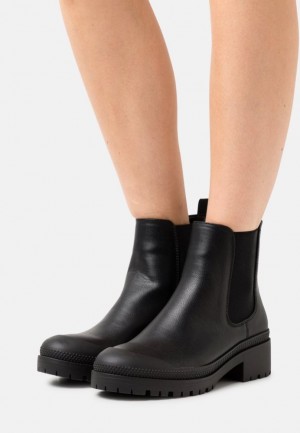 Clenkove Topanky Anna Field Pohodlie Platforme Ankle Boots Damske Čierne | 374-TUJMIB