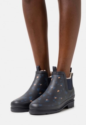 Clenkove Topanky Anna Field Wellies Damske Tmavo Modre | 457-TVLDCQ