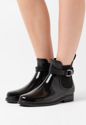 Clenkove Topanky Anna Field Wellies Damske Čierne | 807-HOFJIZ