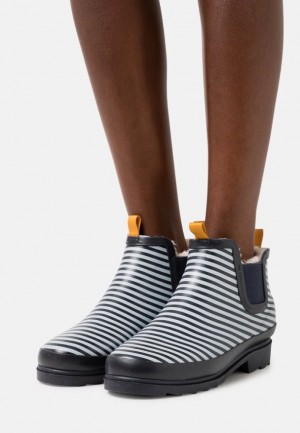 Clenkove Topanky Anna Field Wellies Damske Tmavo Modre | 758-NIMCQJ