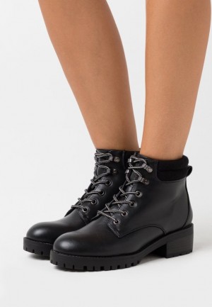Clenkove Topanky Anna Field Zimná Boot Ankle Boots Damske Čierne | 730-VLMUHZ
