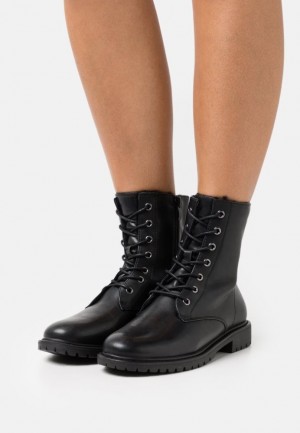 Clenkove Topanky Anna Field Zimná Booties Zimná Boots Damske Čierne | 948-LNEQJU