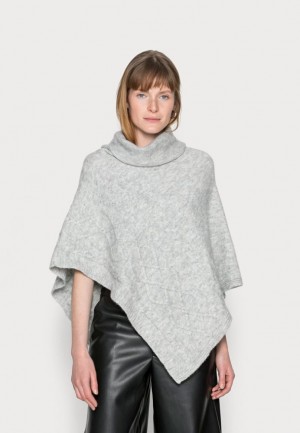 Kabat Anna Field Cape Damske Siva | 601-TZIYEO