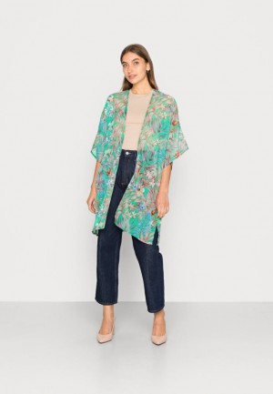 Kabat Anna Field Cape Damske Zelene | 397-DRQZJM