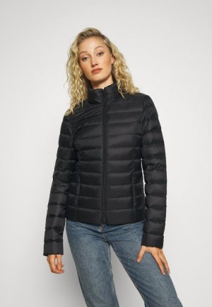 Kabat Anna Field Down Jacket Damske Čierne | 928-ESJVFG