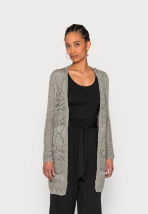 Kardigan Anna Field Cardigan Damske Hnedožltý | 073-IJDGKY