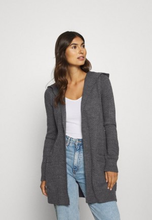 Kardigan Anna Field Cardigan Damske Tmavo Siva | 210-XIZTDP