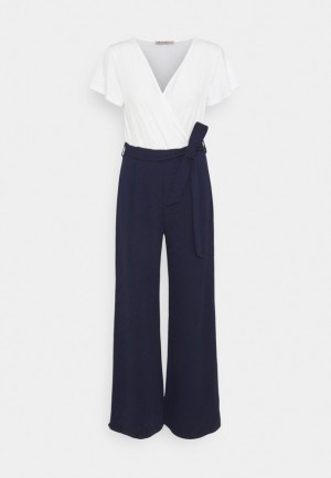 Kombineza Anna Field Jumpsuit Damske Biele | 357-NLAGQD