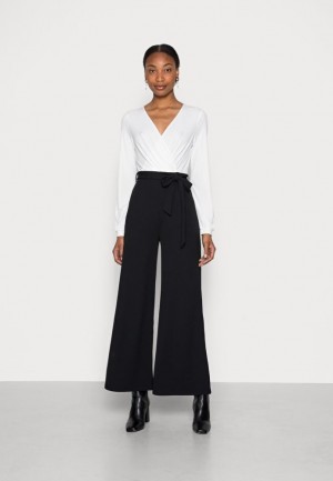 Kombineza Anna Field Jumpsuit Damske Biele | 769-MOFWNJ