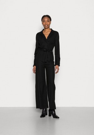 Kombineza Anna Field Jumpsuit Damske Čierne | 407-YNTXUE