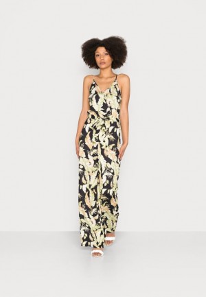 Kombineza Anna Field Jumpsuit Damske Čierne | 165-RVBOPZ