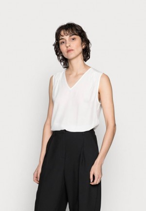 Kosela Anna Field Blouse Damske Biele | 094-GHLRZO