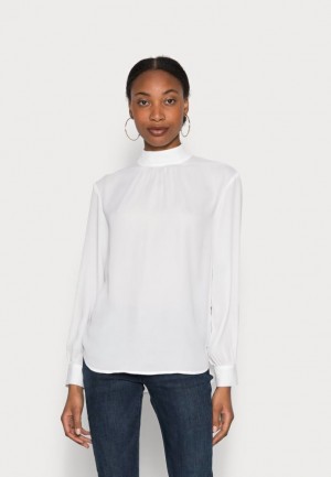 Kosela Anna Field Blouse Damske Biele | 209-GPAEFT