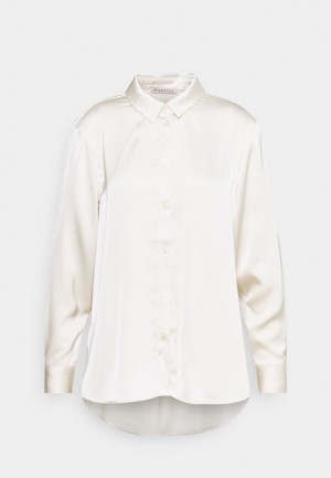 Kosela Anna Field Button Down Blouse Damske Béžové | 126-YKAGLC